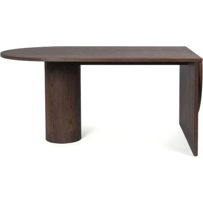 Photo of Pylo Dining Table - Spisebord - Dark Stained Oak - W100 X H74 X D210 Cm
