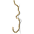 Thumbnail photo of Curvature - Hook - Knager - Brass - Single - W3 X H19,7 X D5,8 Cm