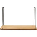 Thumbnail photo of B145 Shelf W/brackets Shelf 20x90 Cm Oak