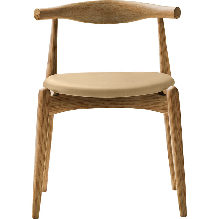 Photo of Carl Hansen - Ch20, Oiled Oak, Leather Group C Sif - 90 - Dining chairs - Hans J. Wegner - Wood