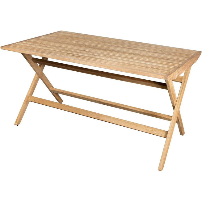 Photo of Flip Folding Table 140x80x72.5 Cm Teak