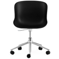 Thumbnail photo of Hyg Chair Swivel Frame 5w Gas Lift - Office Chair - Seat: Black / Frame: Aluminium - L: 72.5 x D: 72.5 x H: 78/92 x Sh: 38/52 cm