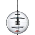 Thumbnail photo of Vp Globe Coloured Glass Pendant - Pendant Lamps - Silver