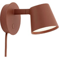 Thumbnail photo of Tip Wall Lamp Copper Brown - Bedside lamps - Jens Fager - Brown