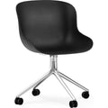 Thumbnail photo of Hyg Chair Swivel 4w - Kontorstol - Sort - Aluminium - H: 84 X L: 54 X D: 53,5 X Sh: 46 Cm