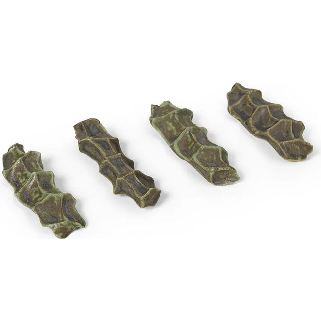 Photo of Serre Cutlery Rest - Bestik - Moss Green - W2,3 X H1,5 X D7,5 Cm