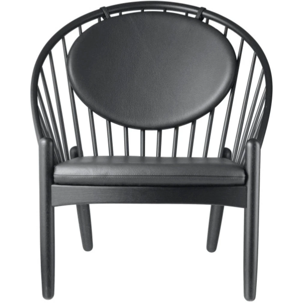 J166 Jørna Armchair - Black lacquered oak 1