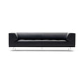 Thumbnail photo of Delphi Sofa 4510 By Hannes Wettstein - 3 Seater Sofa - Max 98 Black - W205 X D85 X H66 X Sh37 Cm