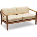 Thumbnail photo of Virkelyst Sofa, Teak, Fossflakes Padding, Outdoor Textile /