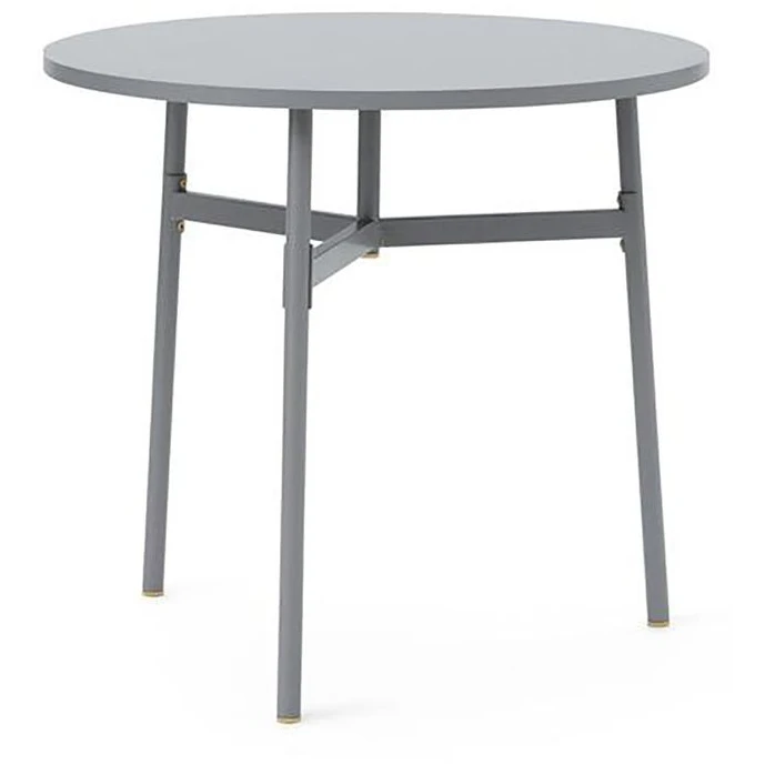 Photo of Union Table - Round - Dining Table - Grey - Ø80 - Ø: 80 x H: