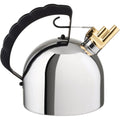 Thumbnail photo of Kettle 9091  Stainless Steel / Brass / Black - Vattenkokare - Richard Sapper - Silver