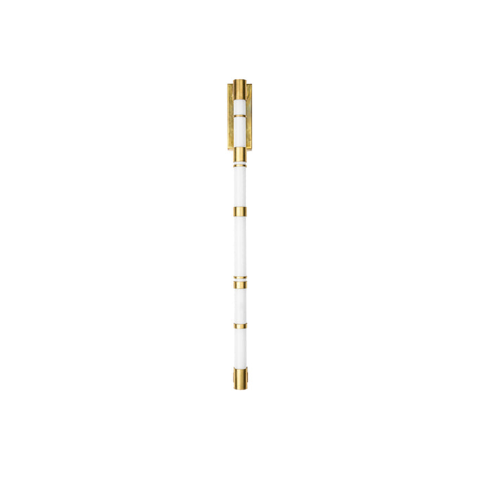 Photo of Stripe White/Brass Large - Bathroom Lamps