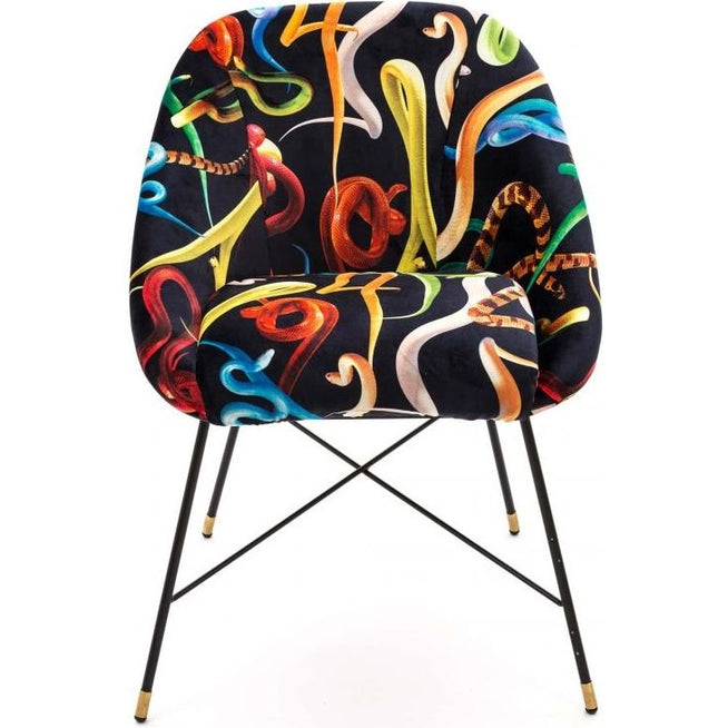 Photo of Snakes Upholstered Chair