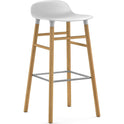 Form Bar Stool 75 Cm Oak