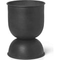 Thumbnail photo of Hourglass Pots - Flowerpot - Black - Extra Small - Ø21 x H30 cm