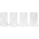 Ripple Verrines (set Of 4) - Glas