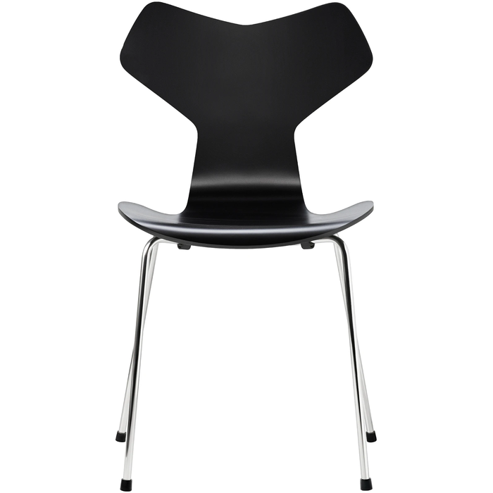 Photo of 3130 Grand Prix Chair | Lacquered | Chromed Steel Base