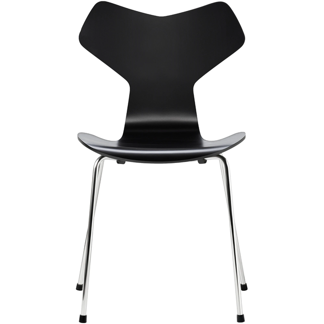Photo of 3130 Grand Prix Chair | Lacquered | Chromed Steel Base