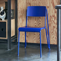 Thumbnail photo of Petit Standard - Seat Ultramarine Blue Stained Oak - Base Ultramarine Blue Powder Coated Steel - Dining Chairs
