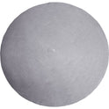 Circle Rug Round Light Grey