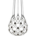 Thumbnail photo of Mesh D86 Ø55 cm - Chandeliers - Francisco Gomez Paz,Paolo Rizzatto - Black