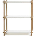 Thumbnail photo of Woody Bookcase from Hay (low row incl. 3 shelves)