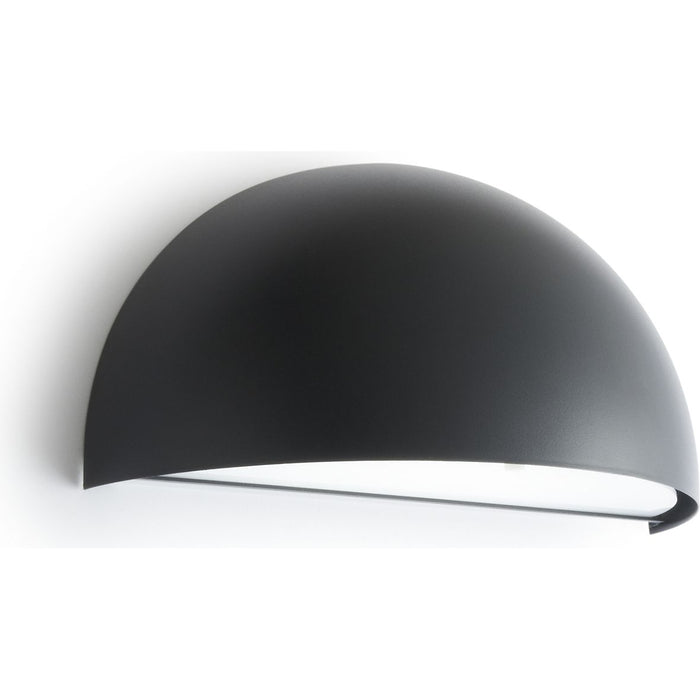 Photo of Rørhat Wall Led, Black, 10,5W Led 3000K, Ip23 - Wall Lamps Outdoor - Jesper J. Pedersen - Black