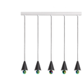 Thumbnail photo of Pendant System Line Plate 5 Black - Pendant Lights - Daniel Emma - Black