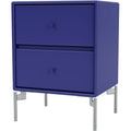 Thumbnail photo of Drift Drawer Module - Monarch / Matt Chrome Legs - Sängbord - Peter J. Lassen - Blå - Mdf