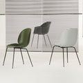 Thumbnail photo of Beetle Dining Chair, Un-upholstered, Conic Base