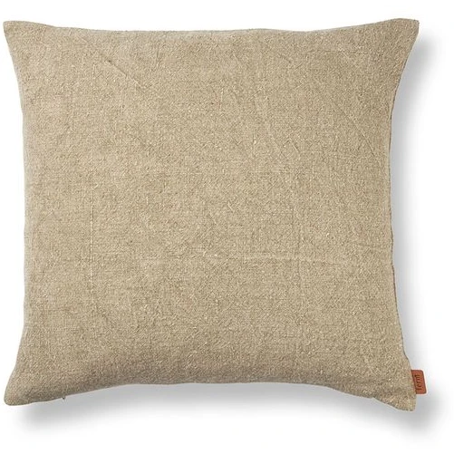 Photo of Heavy Linen Cushion - Pude - Natural - W50 X H50 Cm