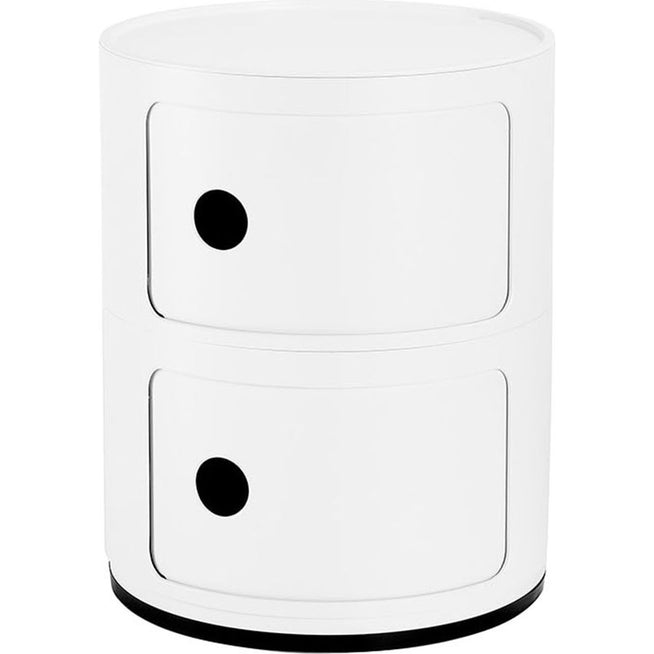 Photo of Modular 4986 Mat White, 2 Compartments - Hurtsar - Anna Castelli Ferrieri - Vit - Plast