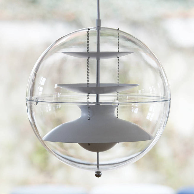 Photo of Panto Pendant Ø40 - Pendellampor - Verner Panton - Vit