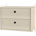 Thumbnail photo of String Wall Rack 50x30, Beige, 2-pack - Shelving - Nils Strinning - Beige - Metal