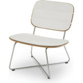 Lilium Lounge Chair Cushion White - Dynor & Kuddar - Vit