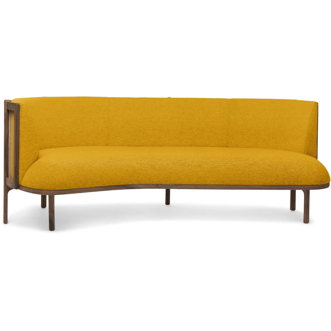 Photo of Carl Hansen - RF1903 Sideways Sofa Left Oiled Walnut/Hallingdal 65
