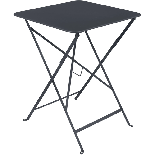 Photo of Bistro Table 57 x 57 cm, Anthracite - Garden Table - Grey - Metal