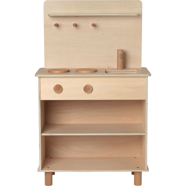 Photo of Toro Play Kitchen - Legetøj - Beech - W53,5 X H87 X D27 Cm