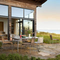 Thumbnail photo of M20l Teglgaard Lounge Cord Chair Brown Mixed-stainless Steel
