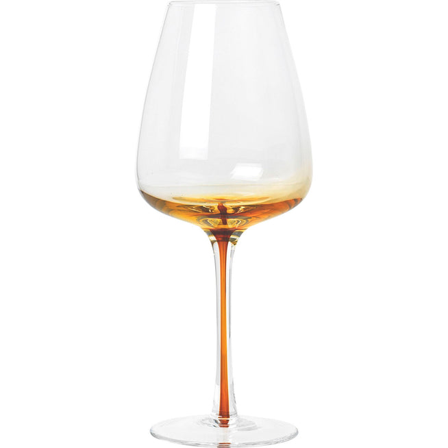 Photo of Amber White Wine Glass - Set of 12 Pieces