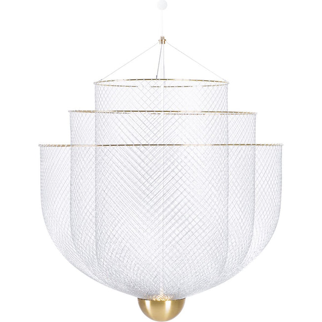Photo of Meshmatics Small - Pendellampor - Rick Tegelaar - Guld