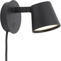 Thumbnail photo of Tip Wall Lamp Black - Bedside lamps - Jens Fager - Black