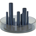 Thumbnail photo of Ikeru Low Vase Dusk Blue