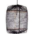 Thumbnail photo of Hanging Lamp Z5 Black Sisal Net Ø42x57cm