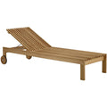 Thumbnail photo of Amaze Solvogn - Solseng - Teak - B: 215 X D: 77 X H: 110 X Sh: 36 Cm