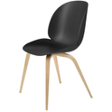Beetle Dining Chair Un-Upholstered, Wood Base