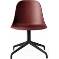 Thumbnail photo of Harbour Swivel Side Chair Black Aluminiumshell Burned Red - Skrivbordsstolar - Norm Architects - Röd