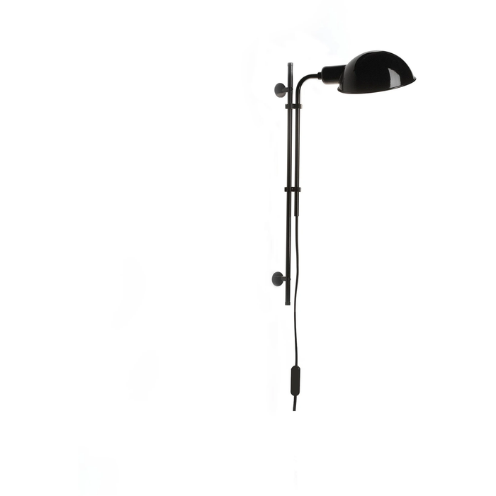 Photo of Funiculi A - Black - Wall Lamps - Lluís Porqueras - Black
