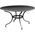 Thumbnail photo of Romane Table Ø 137 Cm, Liquorice - Matbord Utomhus - Svart - Metall