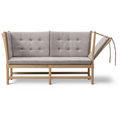 Thumbnail photo of Tremmesofaen 1789 By Børge Mogensen - 2 Personers Sofa - Ruskin 33 - W160/197 X D76,5 X H86 X Sh40 Cm